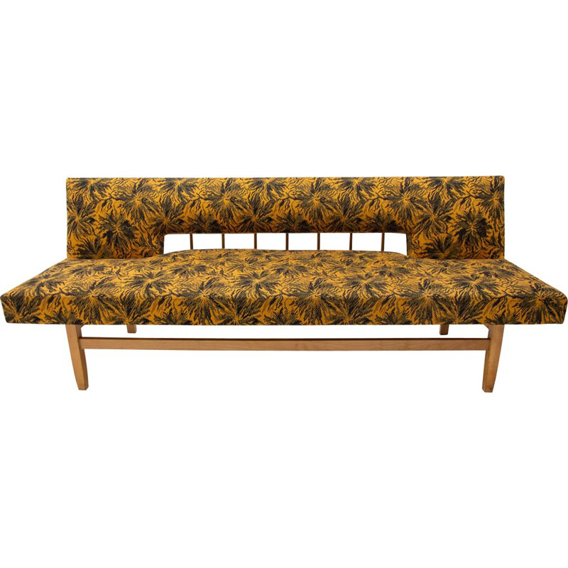 Vintage Adjustable Sofa Bench by Miroslav Navrátil Czechoslovakia 1960s