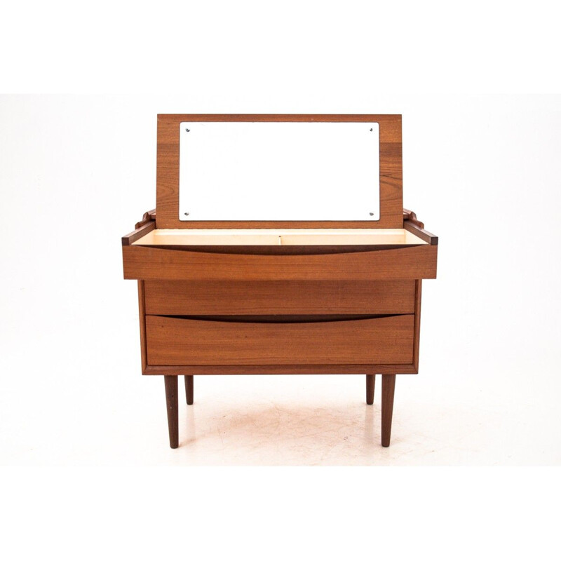 Vintage teak dressing table, Denmark 1960