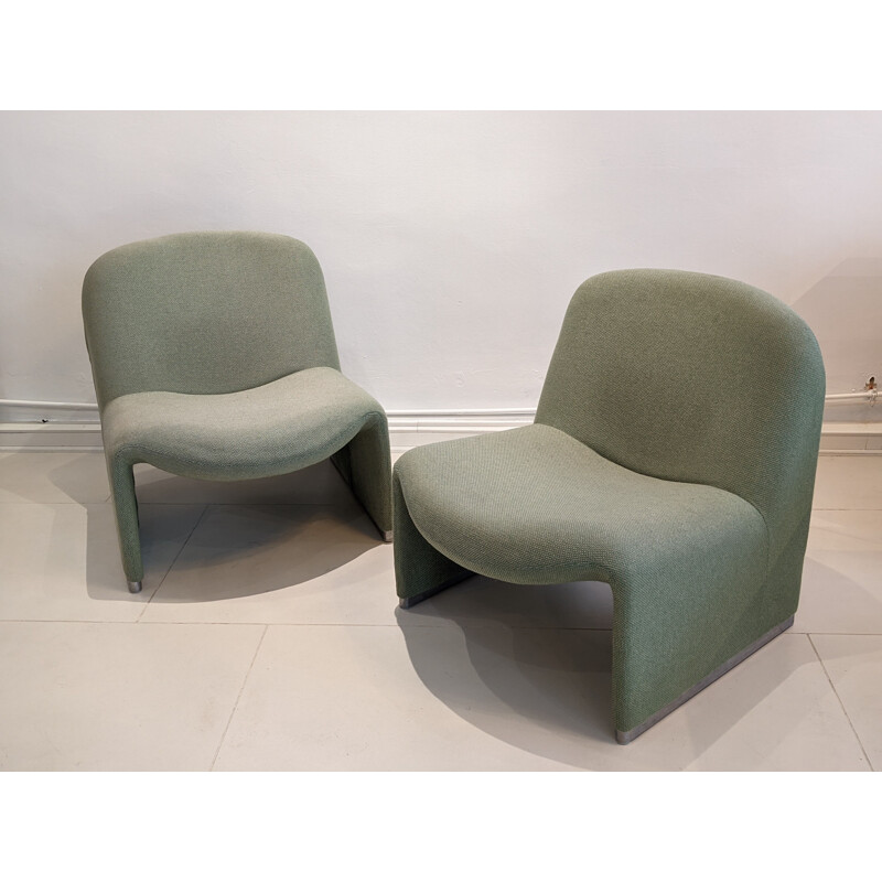 Pair of vintage Alky armchairs by Giancarlo Piretti