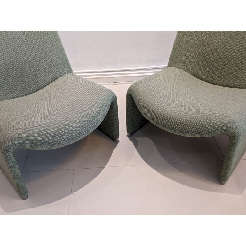 Pair of vintage Alky armchairs by Giancarlo Piretti