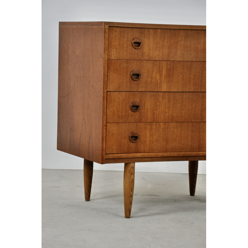 Vintage chest of drawers with 4 drawers 1970