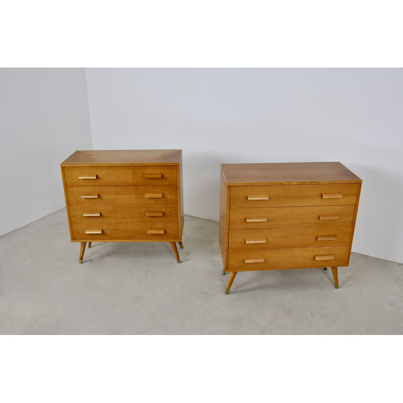 Pair of vintage chest of drawers 1970S
