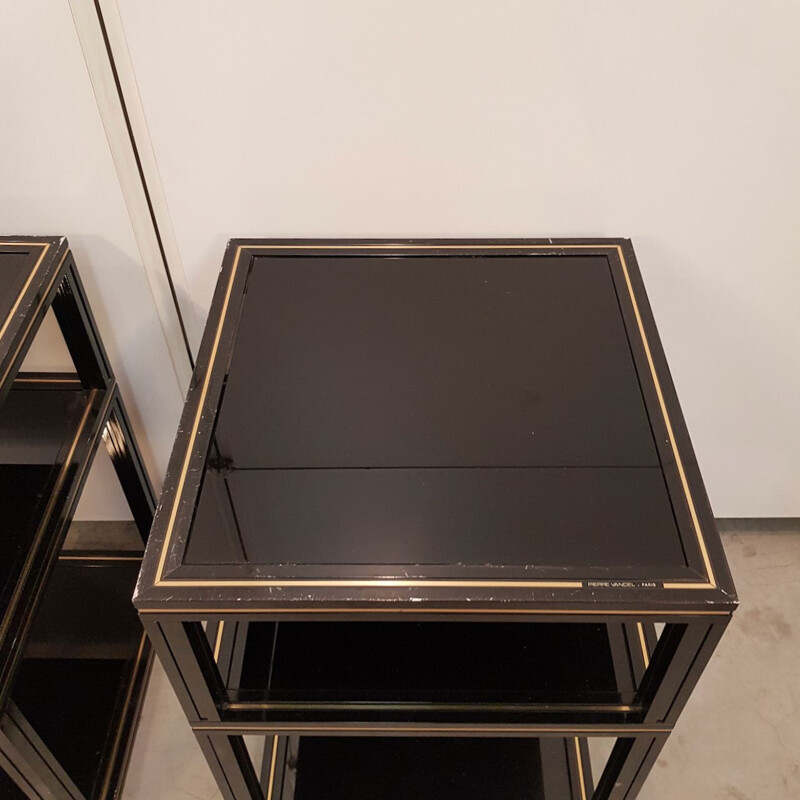 Pair of vintage side tables by Pierre Vandel