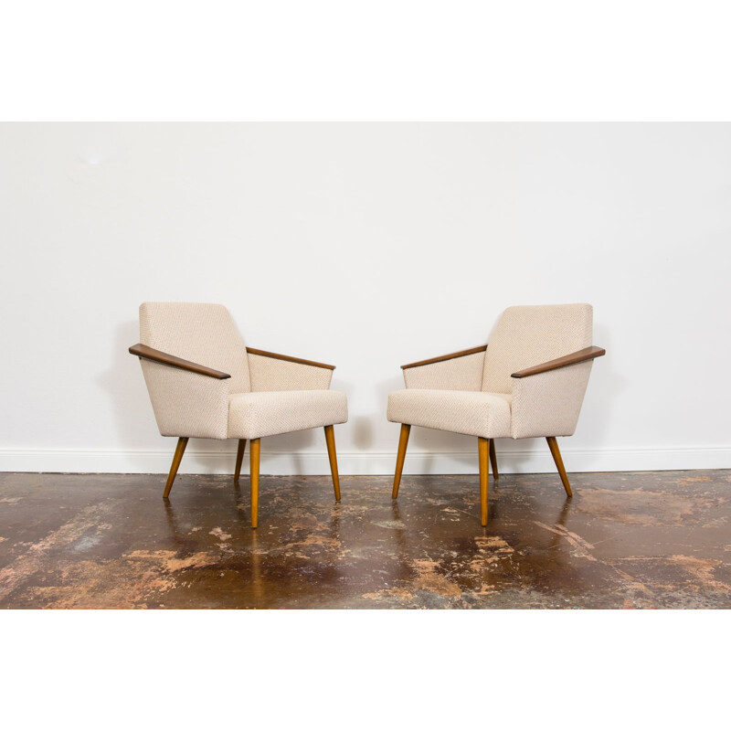 Pair Of Mid Century Armchairs 1970