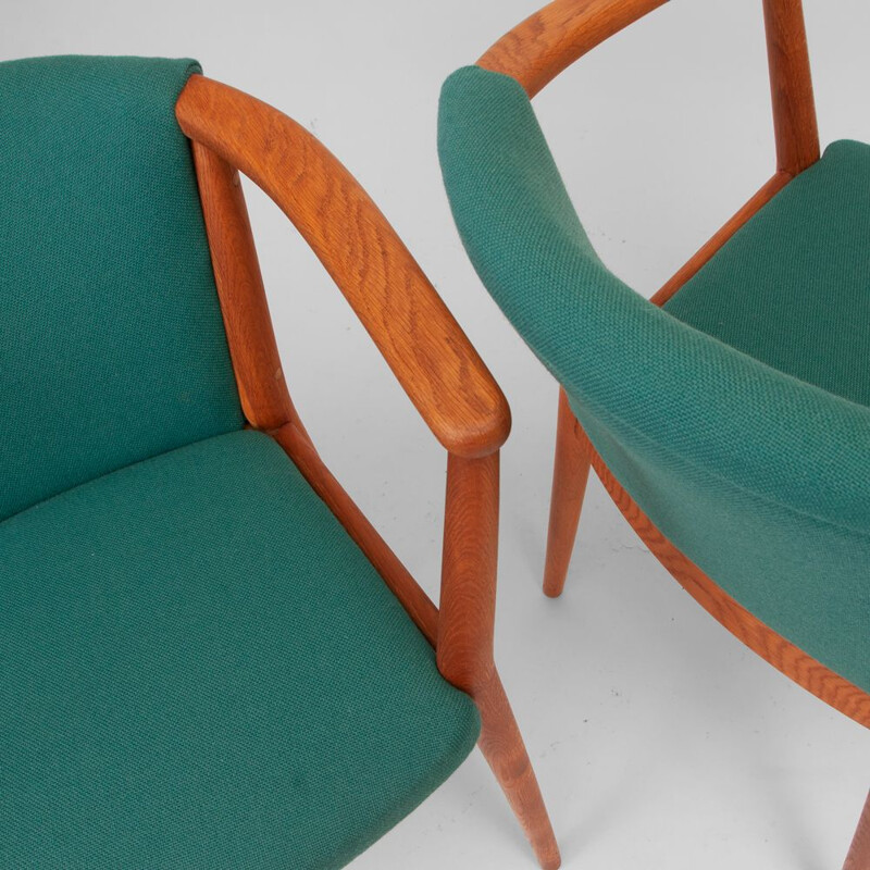 Set of 4 vintage armchairs, model 83a, by Nanna Ditzel for Søren Willadsen, Denmark 1960
