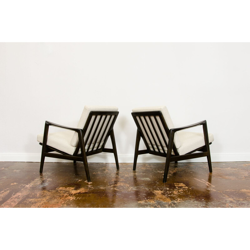 Pair of vintage armchairs type 300-139 by SFM 1960