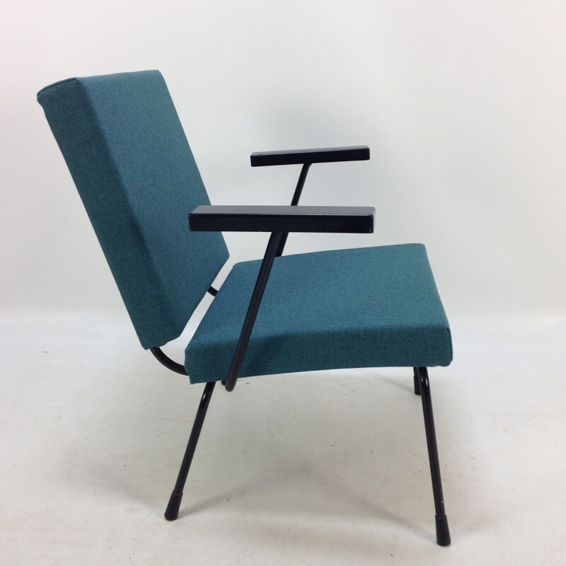 Cadeira Vintage lounge por Wim Rietveld para Gispen 1950