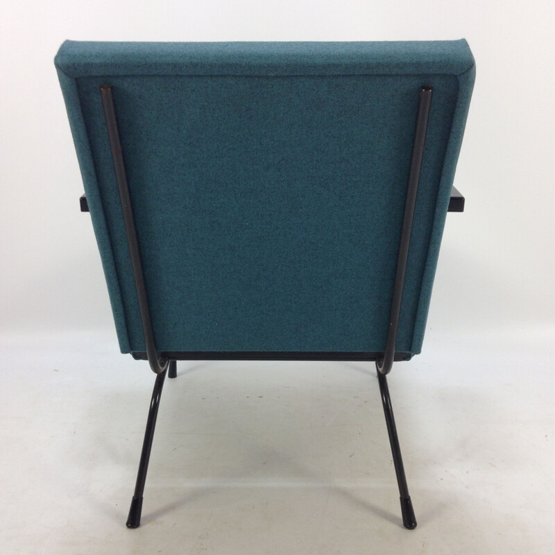 Fauteuil lounge vintage de Wim Rietveld pour Gispen 1950