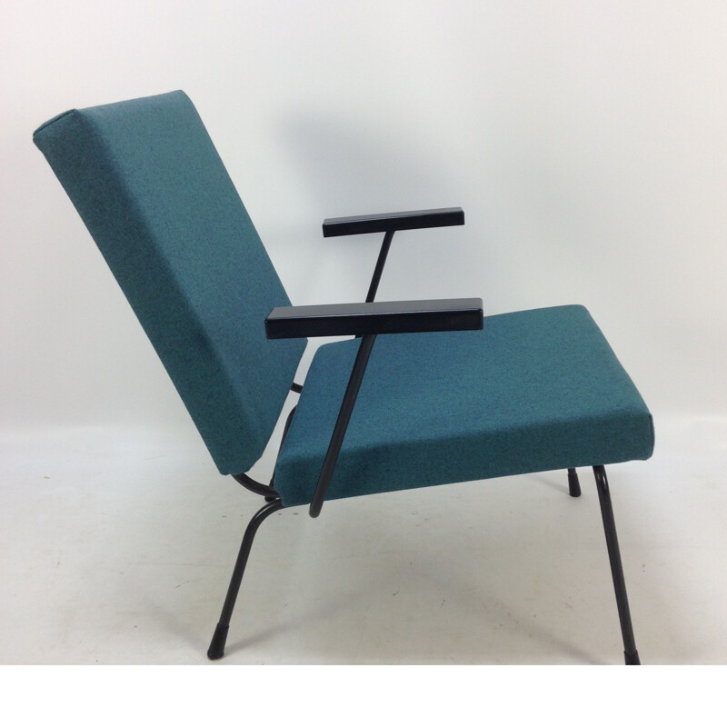 Sedia da salotto vintage di Wim Rietveld per Gispen 1950