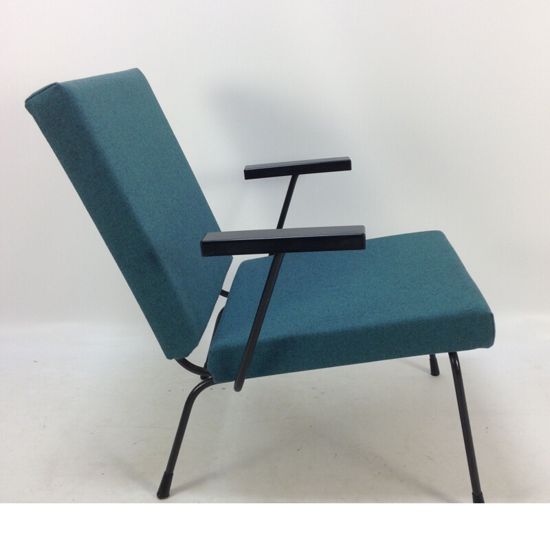Vintage lounge stoel van Wim Rietveld voor Gispen 1950