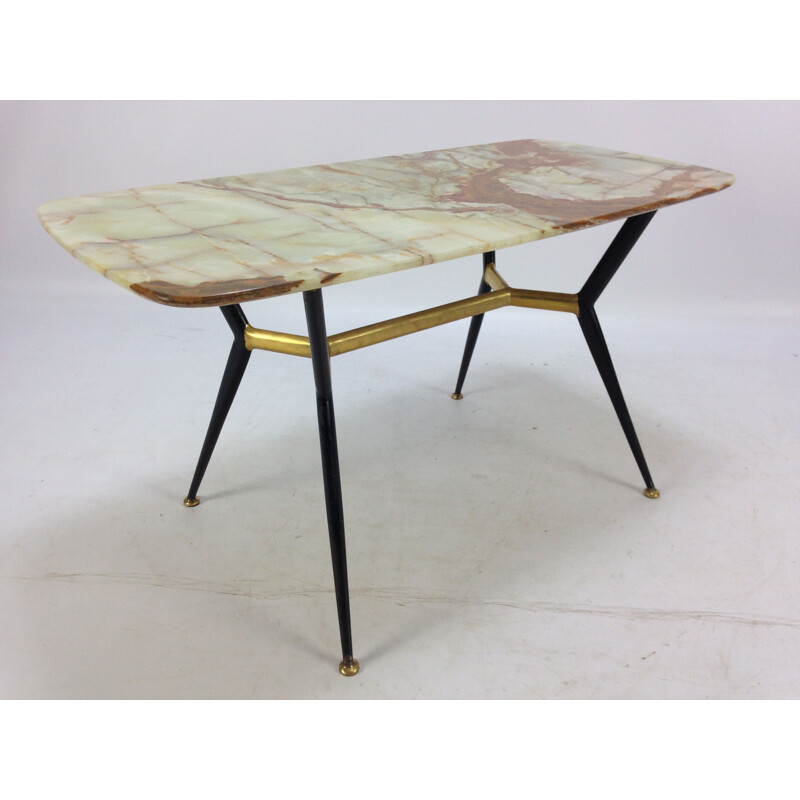 Vintage marble coffee table, Italy 1950