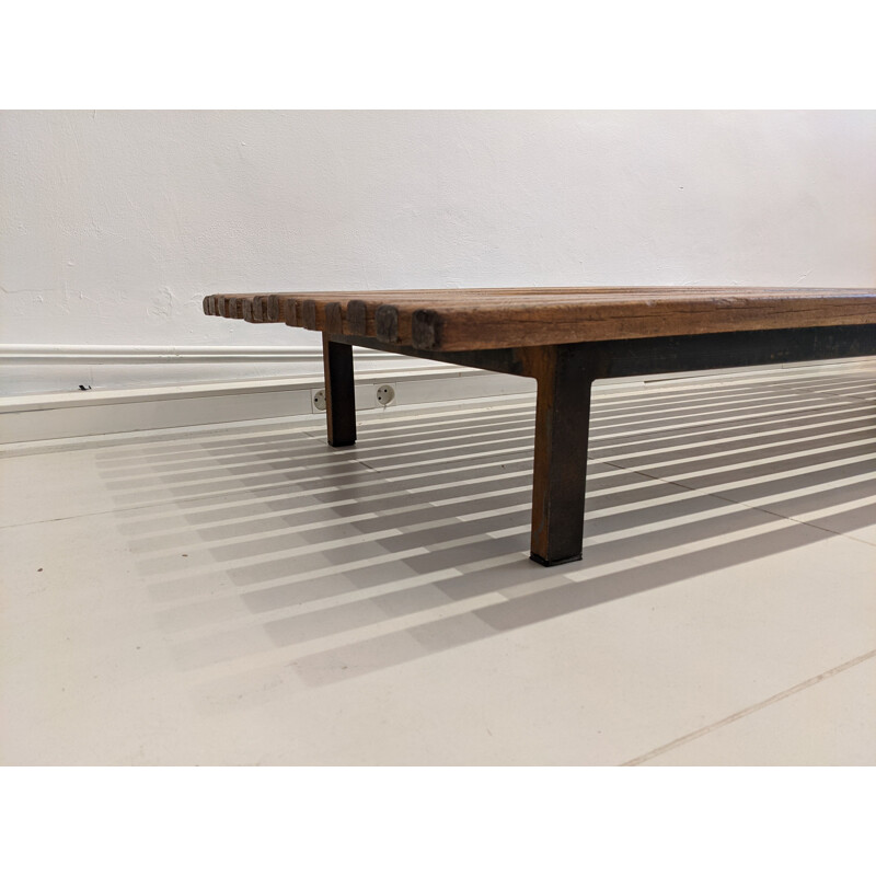 Banquette vintage Cansado de Charlotte Perriand 1954