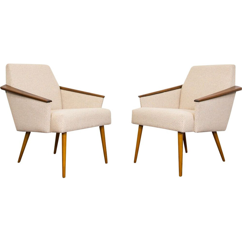 Pair Of Mid Century Armchairs 1970