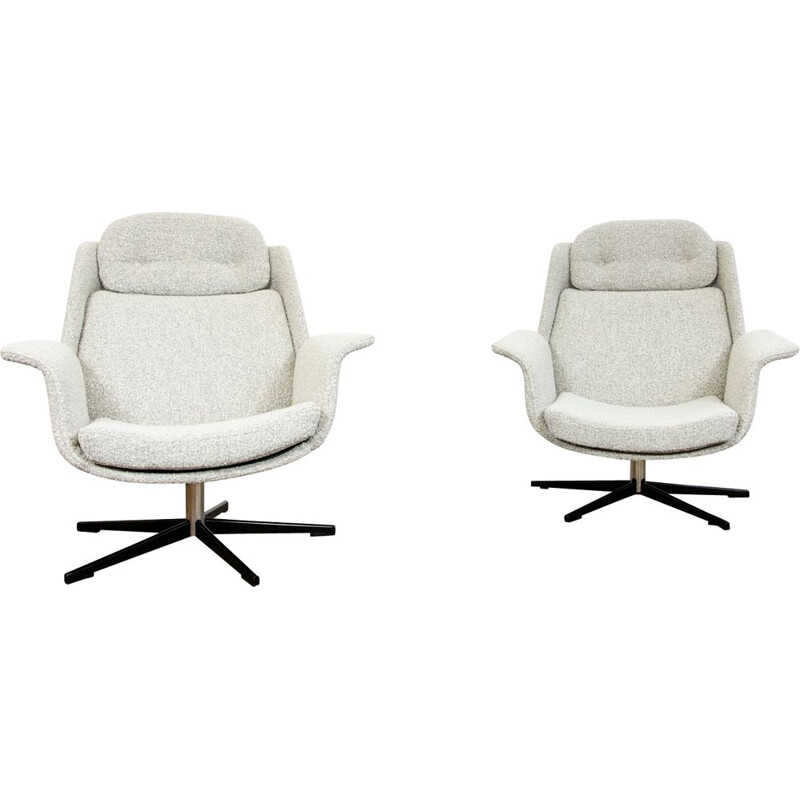 Vintage B7041 armchairs by Radomsko, 1970s