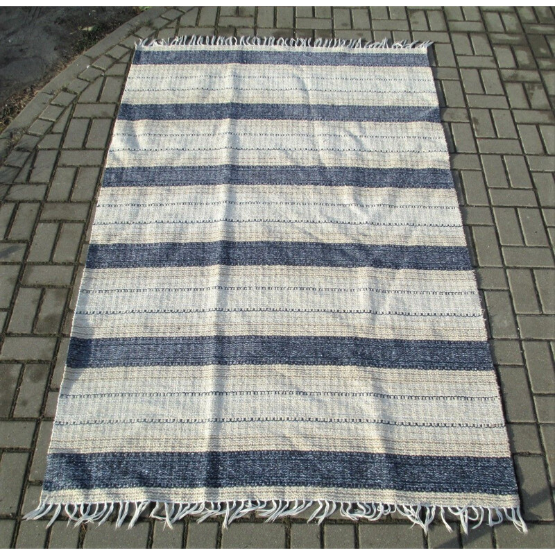 Vintage-Teppich aus Wolle, Schweden 1970