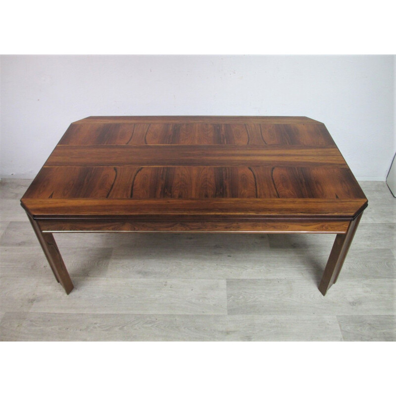 Vintage rosewood coffee table by HMB Möbler, Sweden 1970