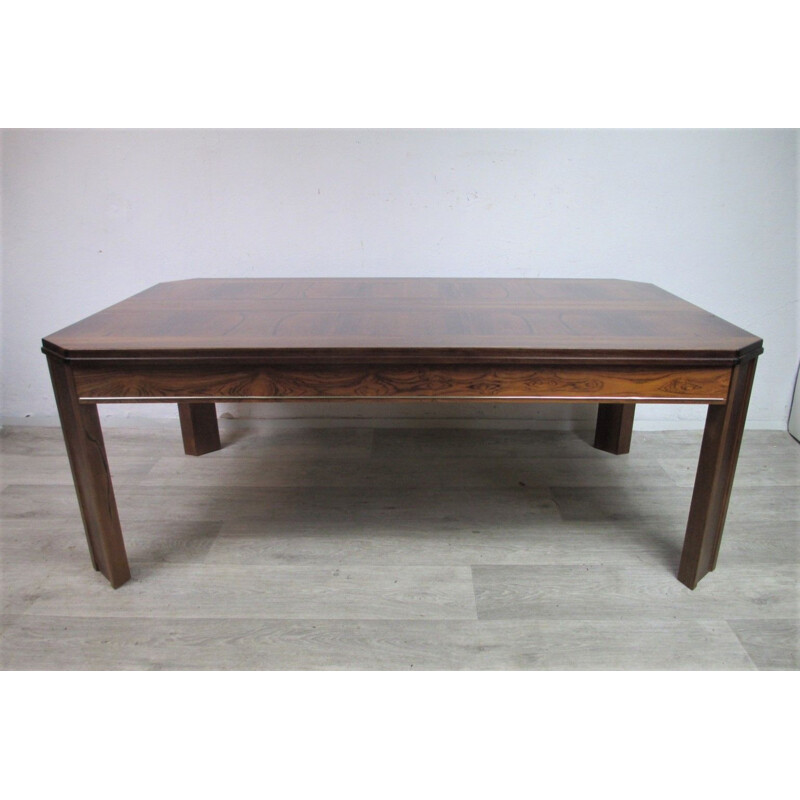 Vintage rosewood coffee table by HMB Möbler, Sweden 1970