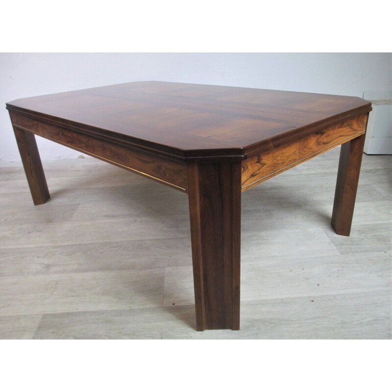 Vintage rosewood coffee table by HMB Möbler, Sweden 1970