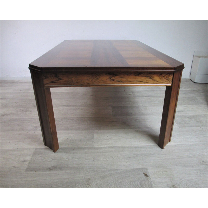 Vintage rosewood coffee table by HMB Möbler, Sweden 1970