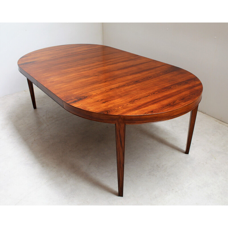 Vintage Rio rosewood table by Severin Hansen for Haslev Mobelsnedkeri, Denmark 1950
