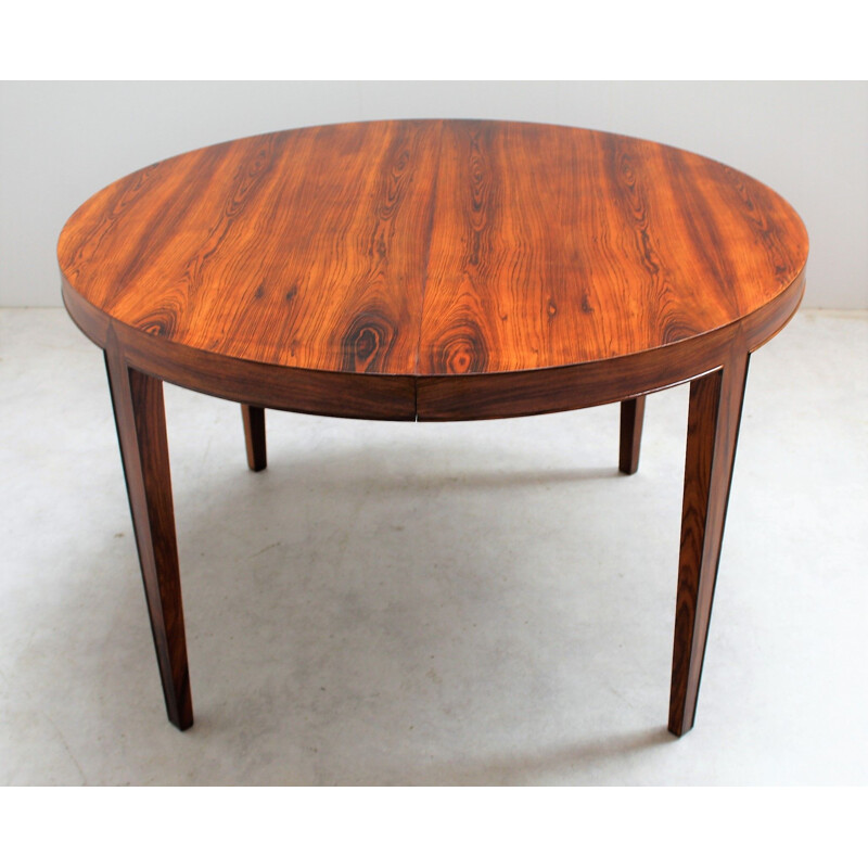 Vintage Rio rosewood table by Severin Hansen for Haslev Mobelsnedkeri, Denmark 1950