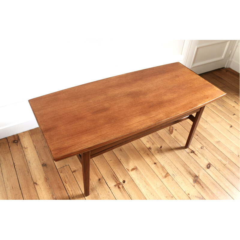 Vintage teak coffee table by Kai Kristiansen for Vildbjerg Mobelfabrik Scandinavia
