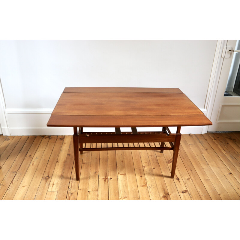 Vintage teak coffee table by Kai Kristiansen for Vildbjerg Mobelfabrik Scandinavia