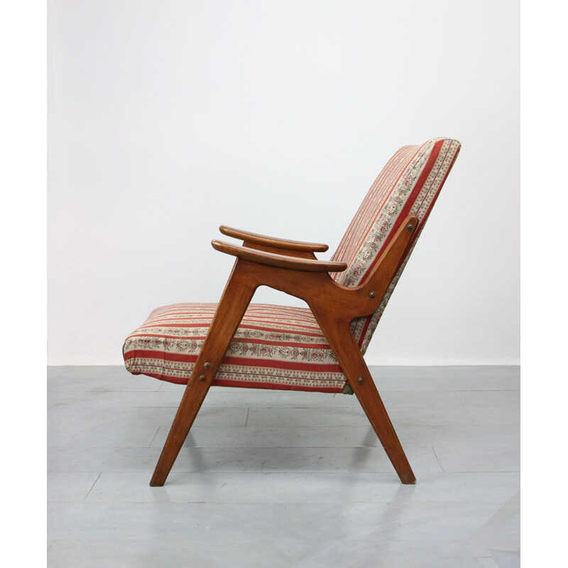 Cadeira de braços escandinava vintage