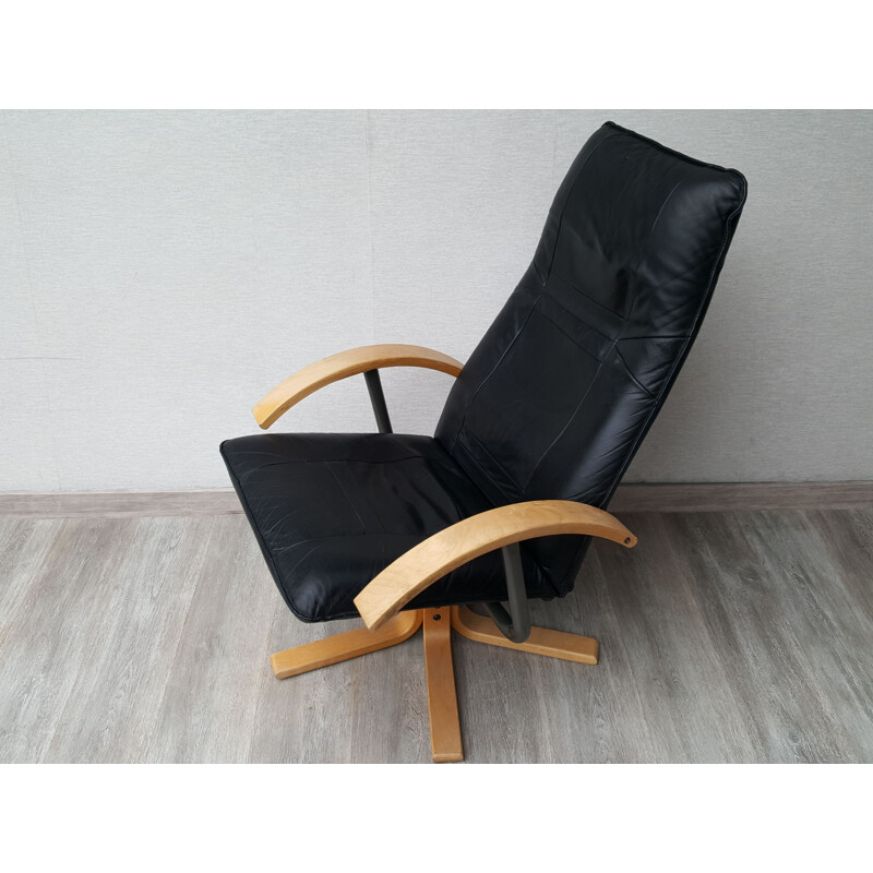 Fauteuil vintage inclinable scandinave