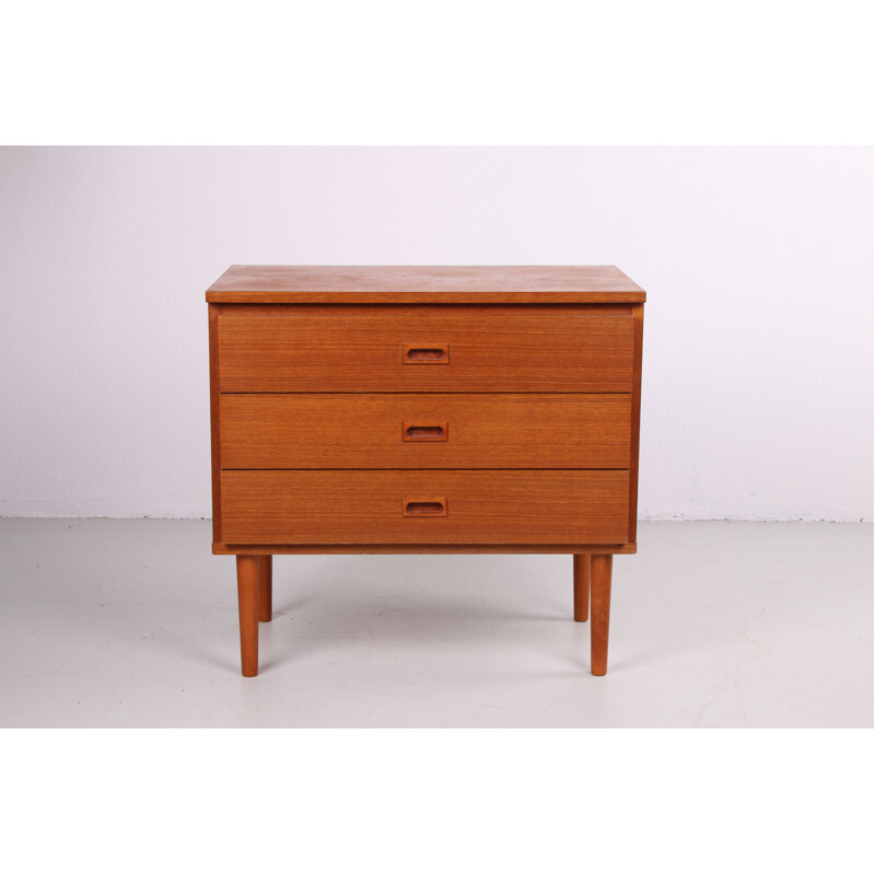 Vintage Teak Dresser Danish 1960s