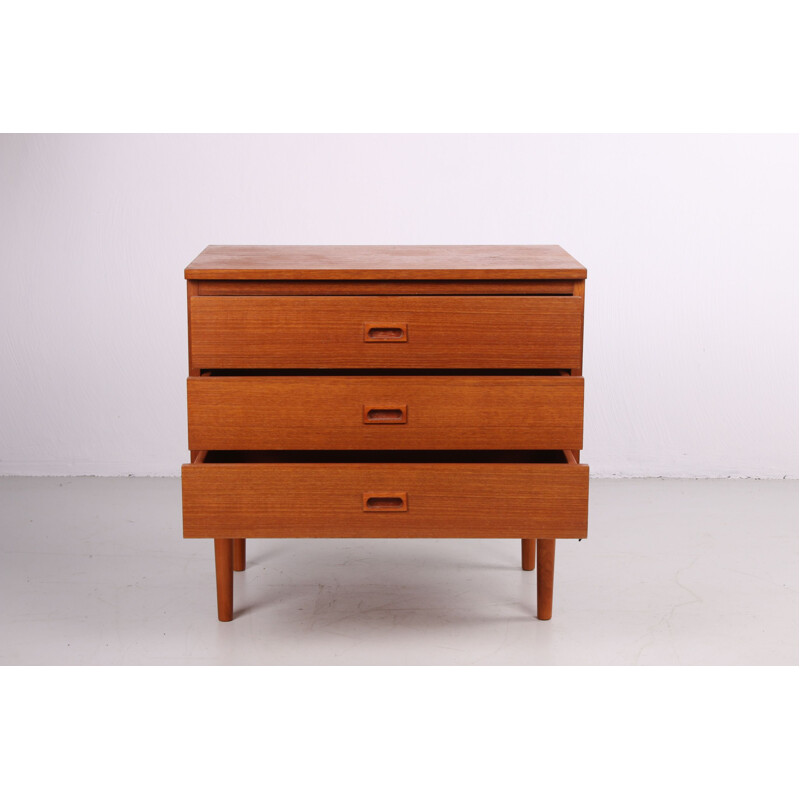 Vintage Teak Dresser Danish 1960s