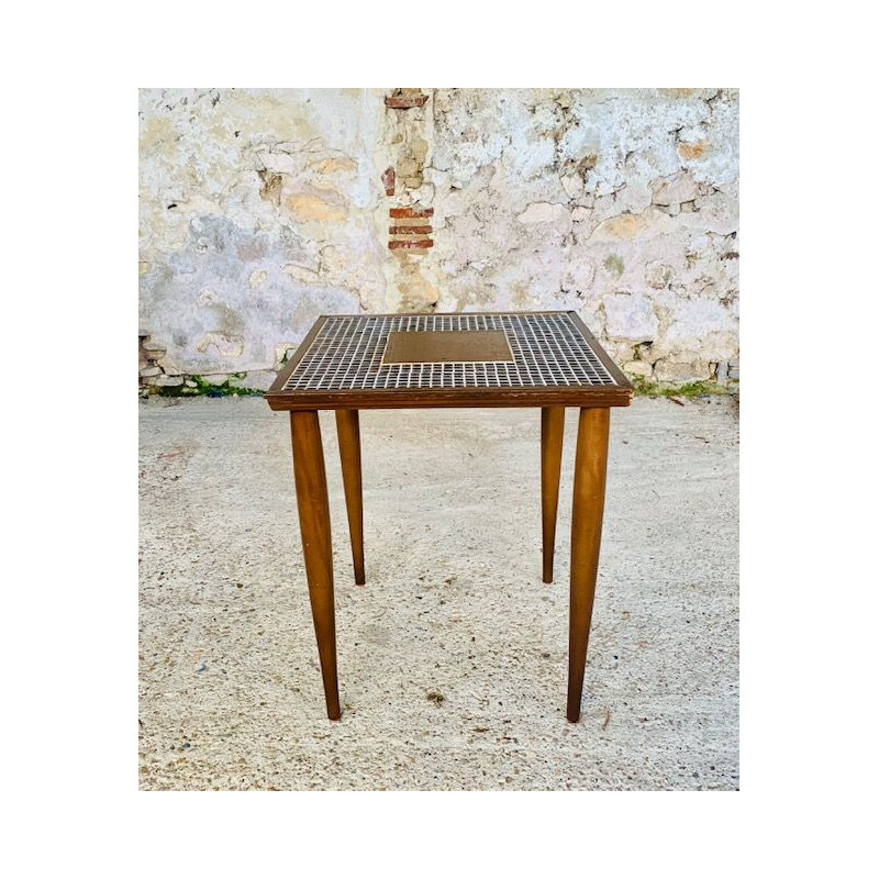 Vintage side table Scandinavian 1960s