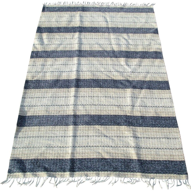Vintage-Teppich aus Wolle, Schweden 1970