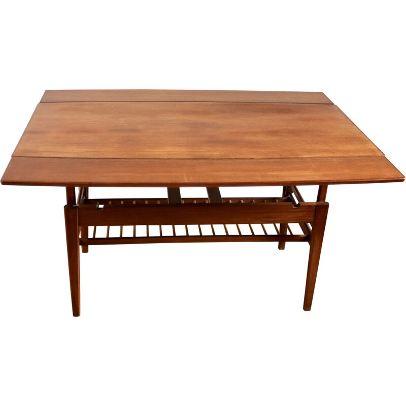 Vintage teak coffee table by Kai Kristiansen for Vildbjerg Mobelfabrik Scandinavia