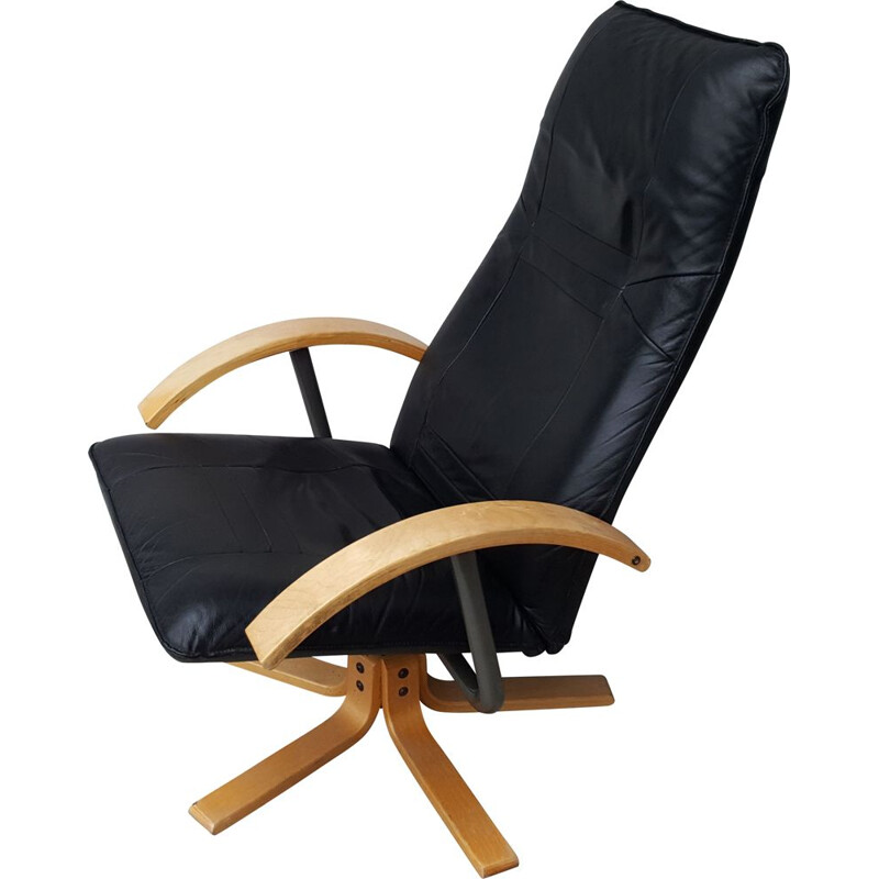 Fauteuil vintage inclinable scandinave