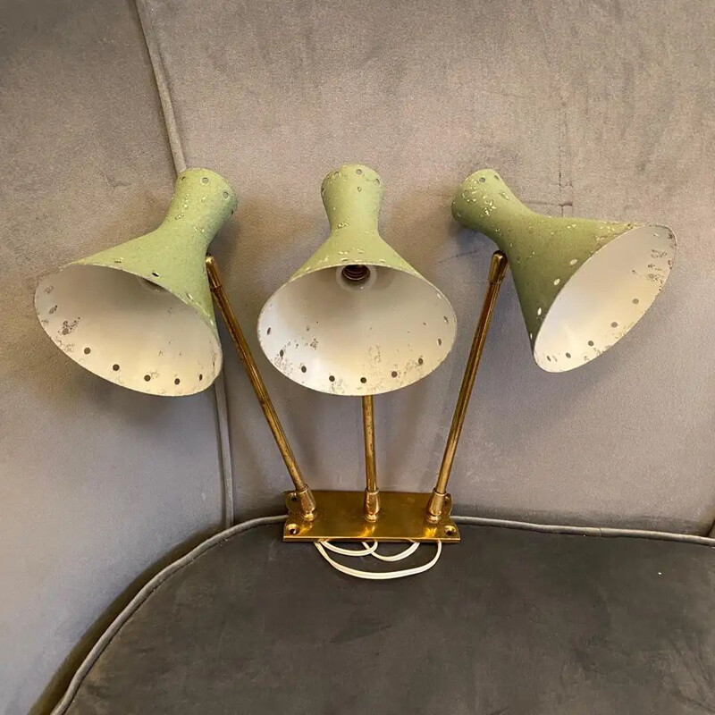 Mid-Century Modern Wall Sconce Italian 1950s