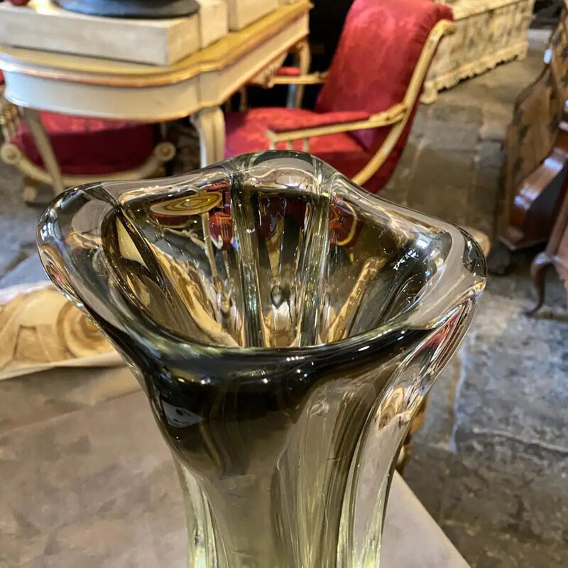 Mid-Century Modern Murano Glass Vase 1960s