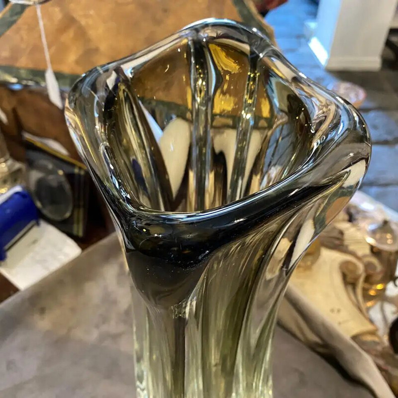 Mid-Century Modern Murano Glass Vase 1960s