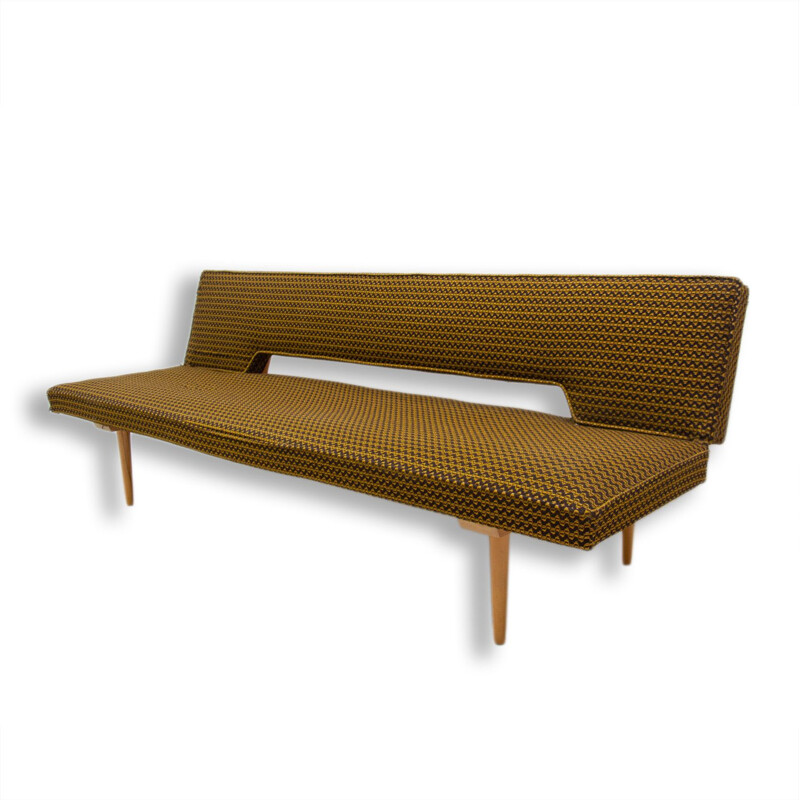 Midcentury Adjustable Sofa Bench by Miroslav Navrátil Czechoslovakia 1960s