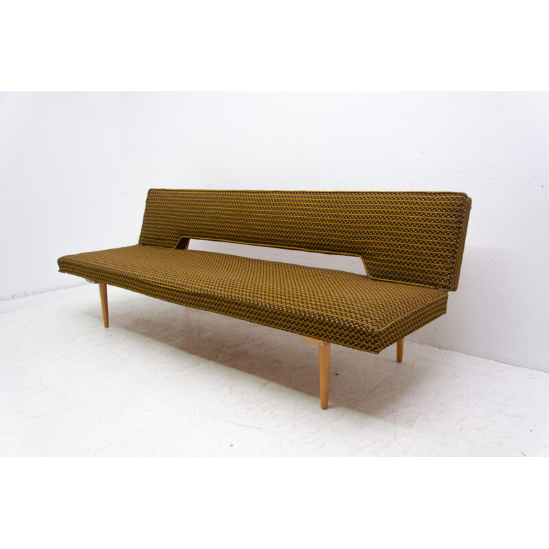 Verstellbare Vintage-Sofa-Bank von Miroslav Navrátil Tschechoslowakei 1960