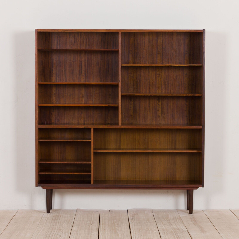 Vintage Hundevad rosewood bookcase 1960s