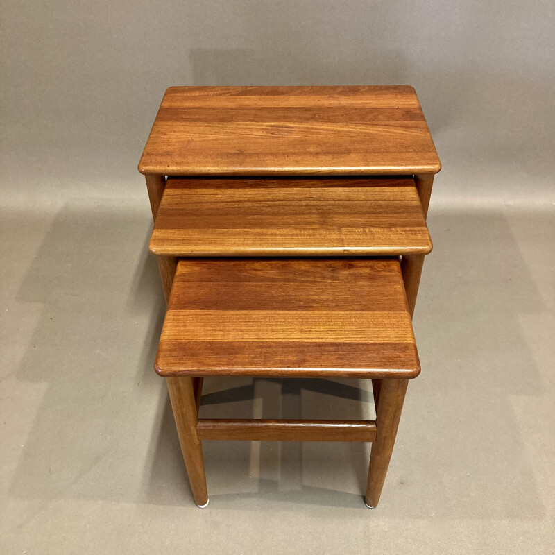 Vintage nesting table Scandinavian 1950s