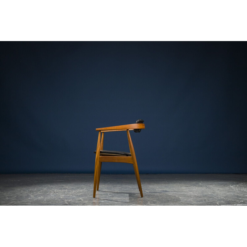 Vintage armchair in teak Danish 1960s