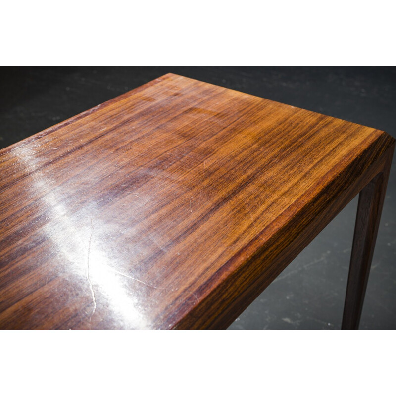 Vintage rosewood nesting tables by Johannes Andersen for CFC Silkeborg, 1960