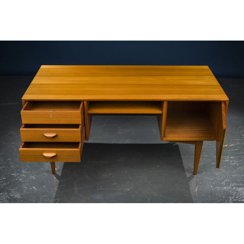 Vintage teak desk 1960s