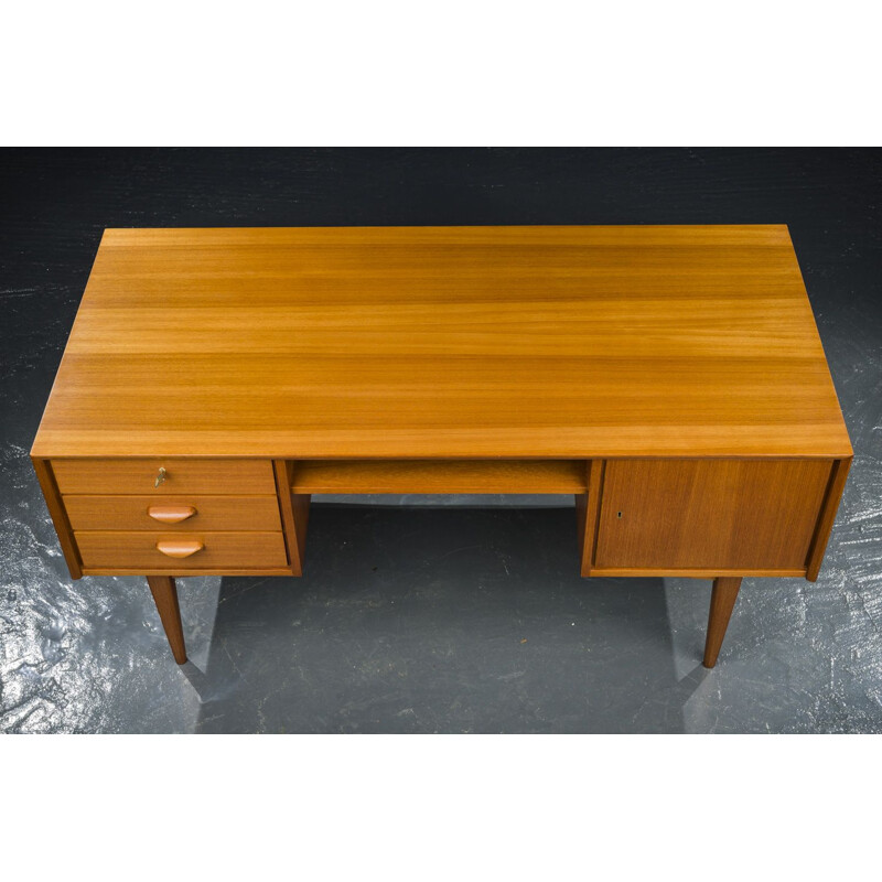 Vintage teak desk 1960s