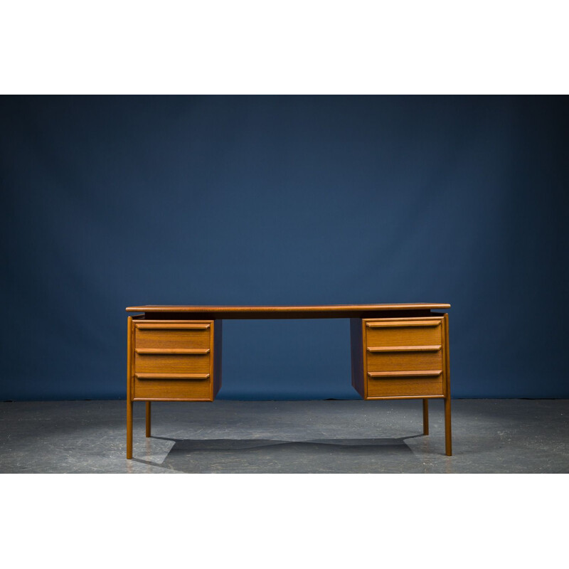 Vintage Teak Desk from Gasvig GV Mobler Danish 1960s