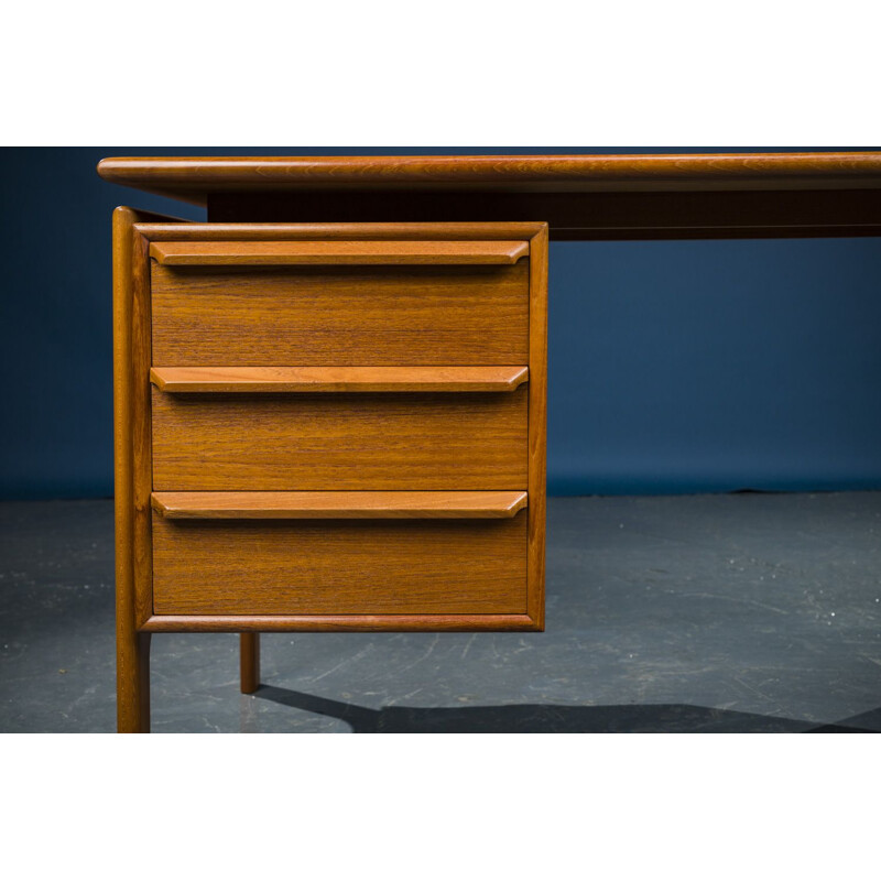 Vintage Teak Desk from Gasvig GV Mobler Danish 1960s