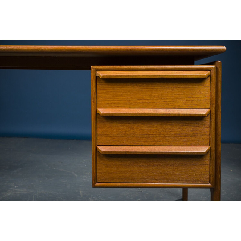 Vintage Teak Desk from Gasvig GV Mobler Danish 1960s