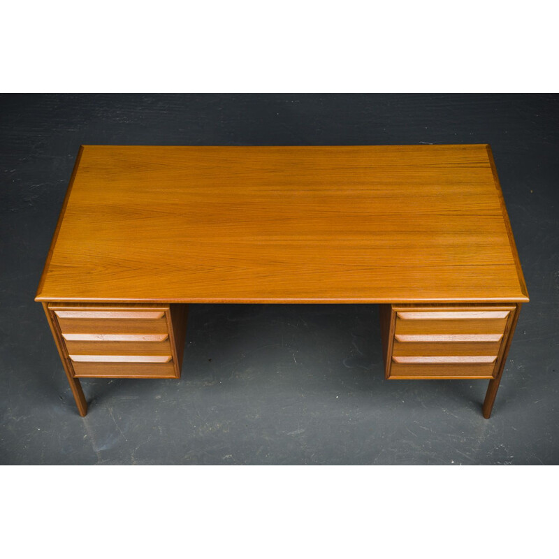 Vintage Teak Desk from Gasvig GV Mobler Danish 1960s